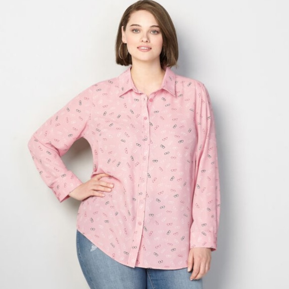 Polyester Eyeglasses Shirt